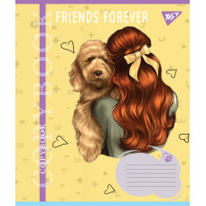 Зошит уч. "YES" 36арк.# /767063/ "Friends forever" (15/240)