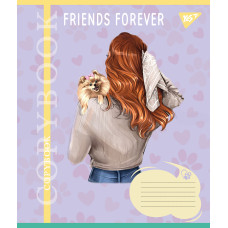 Зошит уч. "YES" 36арк.# /767063/ "Friends forever" (15/240)