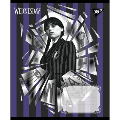 Зошит уч. "YES" 18арк.# /768267/ "Wednesday: Таємничі уроки" (25/400)