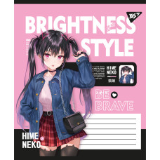 Зошит уч. "YES" 48арк.== /767762/ "Brightness style" (10/200)