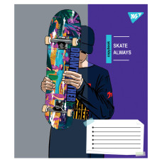 Зошит уч. "YES" 60арк.== /767816/ "Skate is always" (10/160)