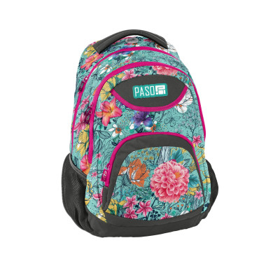 Рюкзак "PASO" /18-2708EW/ 3від., 43*31*19см (1/12)
