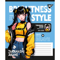 Зошит уч. "YES" 60арк.# /767763/ "Brightness style" (10/160)
