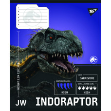 Зошит уч. "YES" 60арк.# /767674/ "JURASSIC WORLD Strength and Power" (10/160)