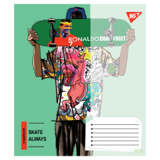 Зошит уч. "YES" 60арк.# /767815/ "Skate is always" (10/160)