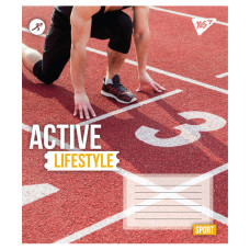 Зошит уч. "YES" 96арк.# /767714/ "Active lifestyle" (5/120)