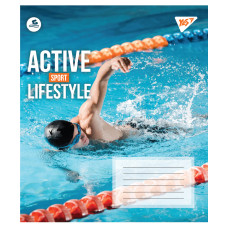 Зошит уч. "YES" 96арк.# /767714/ "Active lifestyle" (5/120)
