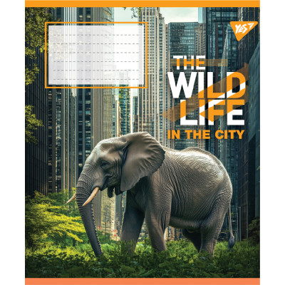 Зошит уч. "YES" 96арк.# /767772/ "The wild in the city" (5/120)