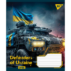 Зошит уч. "YES" 48арк.# /766441/ "Defenders of Ukraine" (10/200)