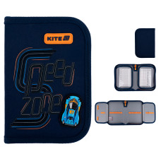 Пенал "Kite" /K25-622-4/ 1 від., 2 відв., без наповнення 622 Speed Zone (1/48) Пенал "Kite" /K25-622-4/ 1 від., 2 відв., без наповнення 622 Speed Zone (1/48)