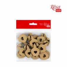 Міні-Заготовка "Rosa Talent" „Парфуми“ /858/ 15шт, МДФ, 3,1х4,7см