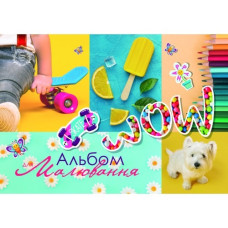 Альбом для малювання А4/40 арк. "Рюкзачок" /А-26/ "OOOPS" на спіралі, УФ-лак, 160г/м2, мікс (1/8)