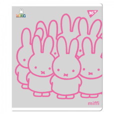Зошит уч. "YES" 12арк.== /767509/ "Miffy" софт.тач., виб.УФ-лак (10/250)