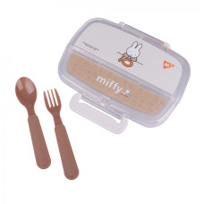 Контейнер для їжі "YES" /708372/ "Miffy" 750 мл, з приладдям (1/12/48)
