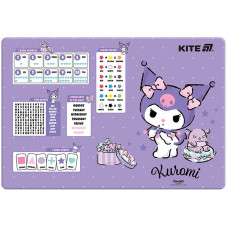 Підкладка настільна "Kite" /HK25-207-2/ 42,5x29см, Kuromi Куромі (1/10/200) Підкладка настільна "Kite" /HK25-207-2/ 42,5x29см, Kuromi Куромі (1/10/200)