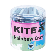 Гумка "Kite" /K25-103/ Rainbow, мікс (60/240)
