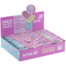 Гумка "Kite" /K24-147/ мультифункціональна Donut, мікс (60)