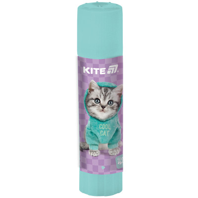 Клей-олівець 8г "Kite" /SP25-130/ PVP з індикатором Studio Pets (30/600)