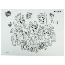 Підкладка розмальовка "Kite"  /LP22-424/  силіконова 30х40см, My Little Pony (1/24/48)