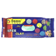 Паста для моделювання "Dozen" /PLC-250-G/  250г зелена (1/72/)