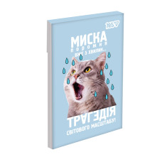 Блокнот А7/48 # склейка "YES" /152578/ "Emotional Cat" (1/40/320)