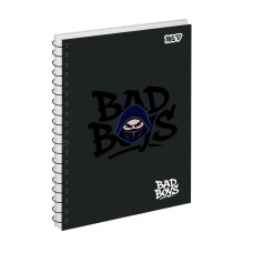 Блокнот А5/80 спіраль "YES" /152440/ "Bad boys" ВДЛ (1/60)