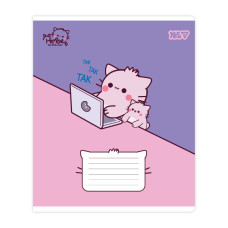 Зошит уч. "YES" 12арк.# /769042/ "Pembe the Cat" (25/500)