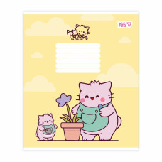 Зошит уч. "YES" 12арк.// /769089/ "Pembe the cat" (25/500)