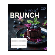 Зошит уч. "YES" 18арк.# /769098/ "Brunch" (25/400)