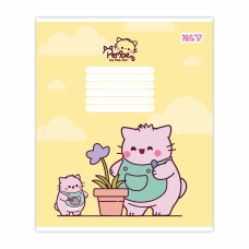 Зошит уч. "YES" 18арк.# /769090/ "Pembe the cat" (25/400)