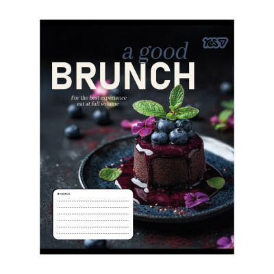 Зошит уч. "YES" 24арк.# /769100/ "Brunch" (20/320)