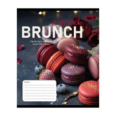 Зошит уч. "YES" 24арк.# /769100/ "Brunch" (20/320)