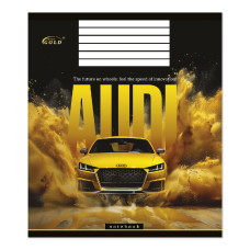Зошит уч. "Gold Brisk" 48арк.# /ТВ-43/ №3535 Швидкiсть iнновацiй, 60г/м2, УФ-лак (15/180)