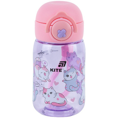 Пляшка для води "Kite" /K25-1235-1/ 360 мл, Cats (1/60)