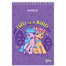 Блокнот А6/48арк. "Kite" /LP24-196/ пласт. спіраль, чистий, "My Little Pony" (1/20) Блокнот А6/48арк. "Kite" /LP24-196/ пласт. спіраль, чистий, "My Little Pony" (1/20)