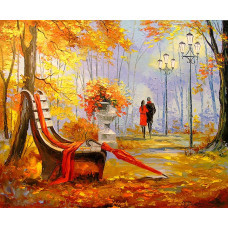 Алмазна мозаїка "Go to art" /177138/ "Після дощу"30*40см