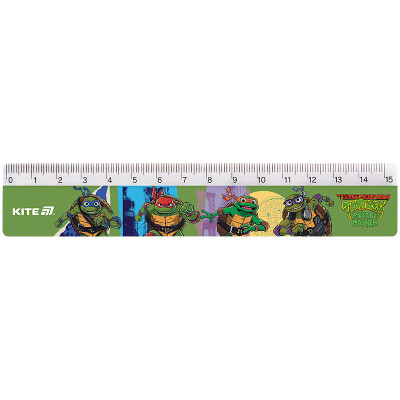 Лінійка 15см пл. "Kite" /NT25-090/ TMNT Tales of the TMNT (2024 Series) (1/100)