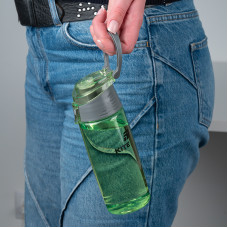 Пляшка для води "Kite" /K25-401-3/ 550 мл, зелена (1/12)