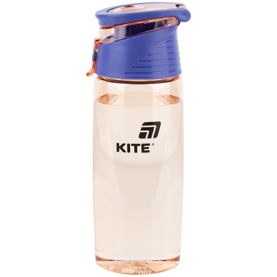 Пляшка для води "Kite" /K25-401-4/ 550 мл, рожева (1/12)