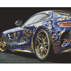 Алмазна мозаїка "Ідейка" /AMO8183/ "Вишукана машина" 40х50см