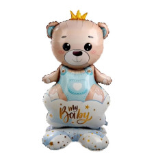 Кулька фольгована "WB" /10461/ нейлонова ведмедик My baby, 145*77см (1/5)