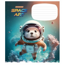 Зошит уч. "Star" 12арк.== /3406L/ "Space Art" ВД-лак (нейт) (30/360)