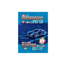 Набір паперу та картону "Kidis" /13291/ картон 8 арк (у т.ч. 2 арк металік), папір двостор. 70гр. 12 арк. "Move to Live" (8) Набір паперу та картону "Kidis" /13291/ картон 8 арк (у т.ч. 2 арк металік), папір двостор. 70гр. 12 арк. "Move to Live" (8)