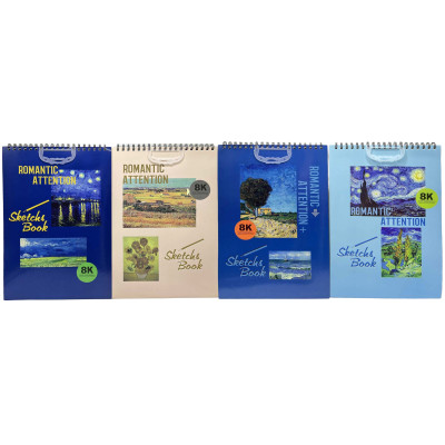 Скетчбук А3/40арк /1087/ на спіралі 120г/м2 (1/40)