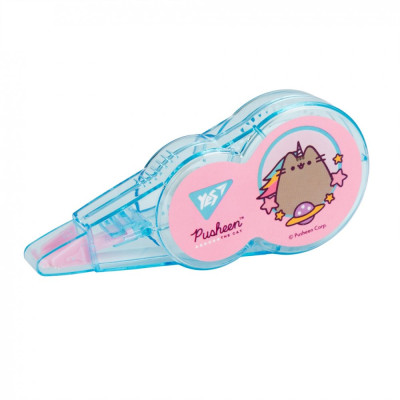 Коректор стрічковий "YES" /340114/ "Pusheen.Cat" 5мм*6м (1/24/576)