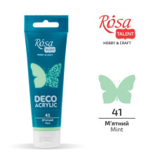 АКРИЛ для декору "ROSA TALENT" /41/ М'ятний, матовий, 75 мл (1/4)