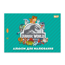 Зошит для малювання А4/12арк "YES" /130619/ скоба, з перфорацією Jurassic World.Kids (8/192)
