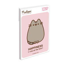 Блокнот А7/48 # склейка "YES" /152570/ Pusheen (1/40/320)
