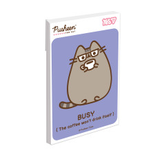 Блокнот А7/48 # склейка "YES" /152570/ Pusheen (1/40/320)