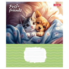 Зошит уч. "1В" 18арк.== /768070/ "Pets Frinds" (25/400)